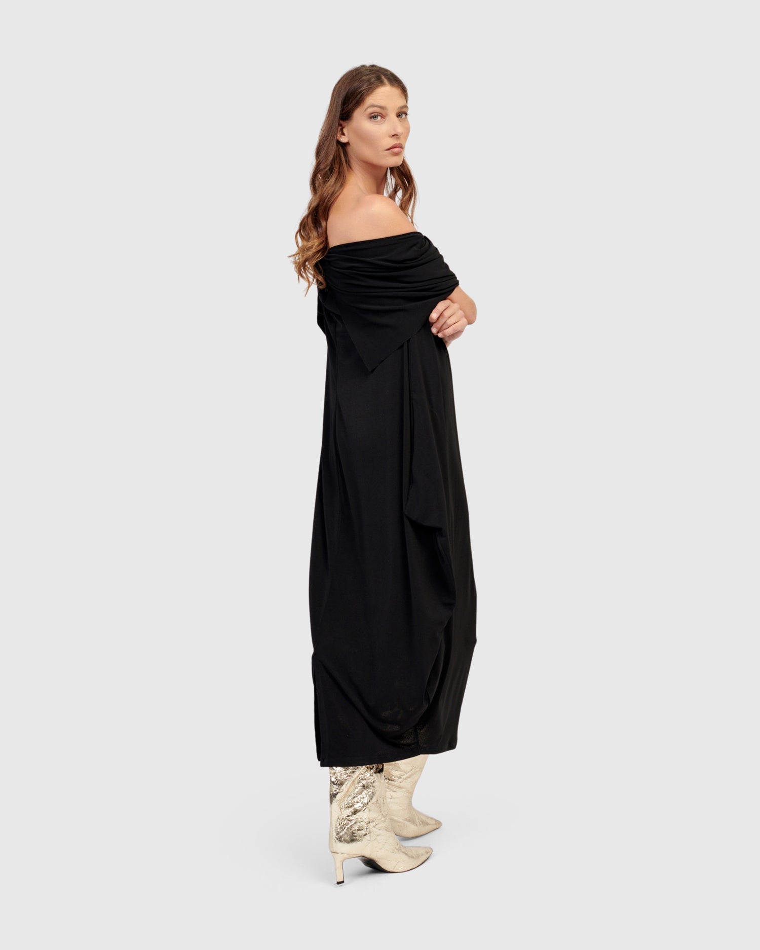 Savoir Maxi Dress, Black